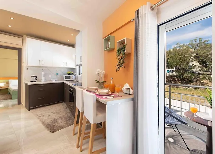 Modern Colorful House 1 Rhodos Lejlighed *