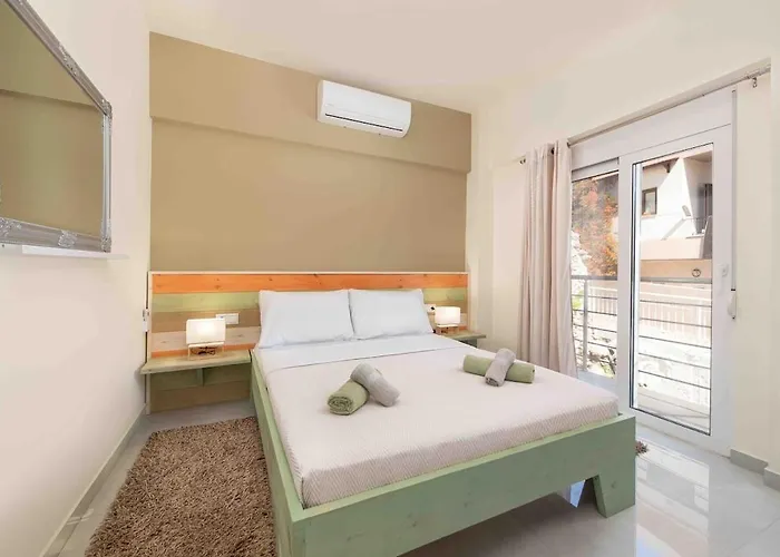 Modern Colorful House 1 Rhodos Lejlighed