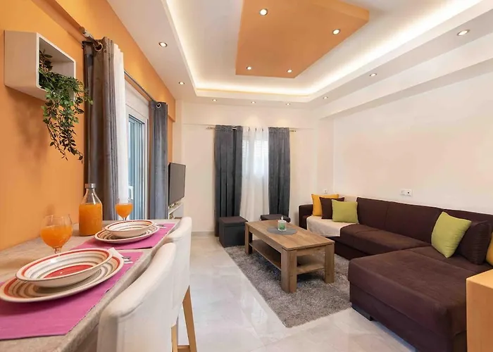 Modern Colorful House 1 Rhodos * עיר רודוס